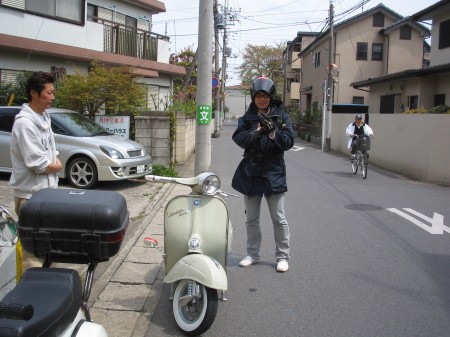 180Rallyのオーナーが来店し納車直前の様子