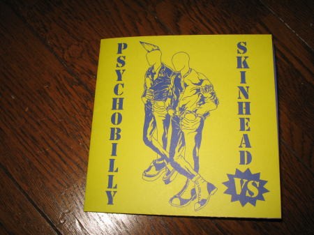 SKINHEADとPSYCHOBILLYの日本人バンドによるCDのジャケット写真