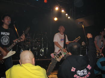 筑波でのSKINHEAD系ライブ