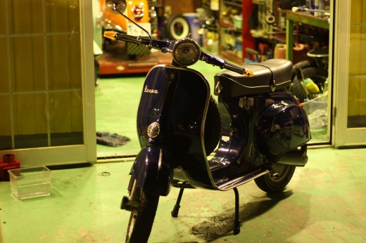 完成したET3の横姿（納車準備完了）