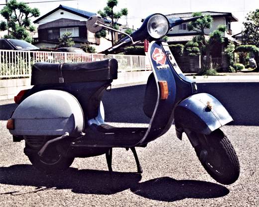 P200Eとの出会いがK.B.SCOOTERSに通うきっかけに