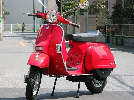 PX125FL2にアンチェロッティーシートを取り付けた横からの全体写真