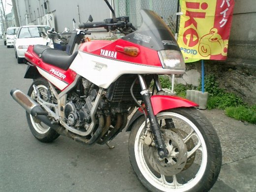 憧れだったヤマハのフェザー(FZ750)