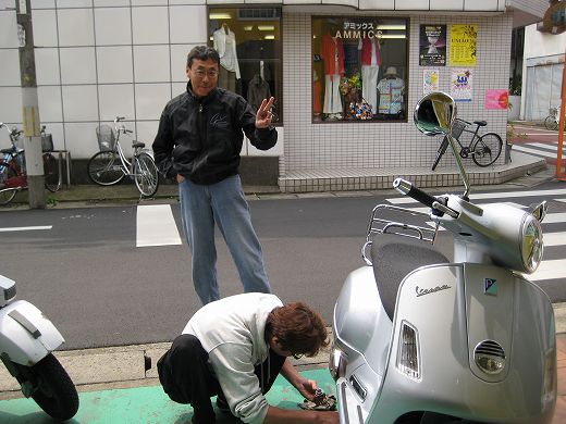 GTS250で来店された男性客の写真
