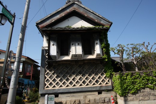 桜川市真壁の歴史ある蔵