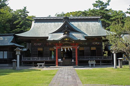 大洗磯前神社の本殿正面