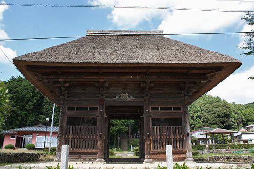 室町時代建立の善光寺楼門