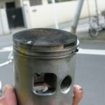 使用後のピストンの状態