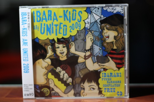 茨城のパンクコンピCD「IBARA-KIDS ARE UNITED 2009」