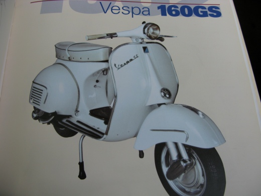 ベスパ160GS（白）のカタログ掲載車両