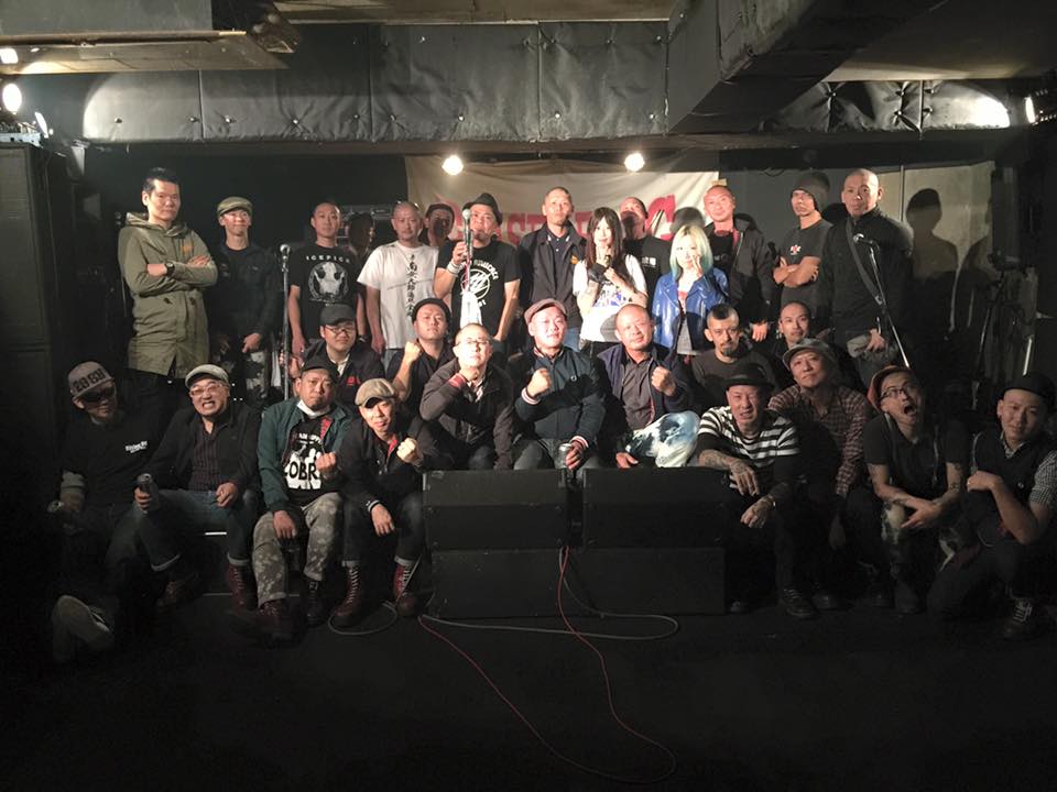 坊主率の高そうなSKINHEADイベントの参加風景