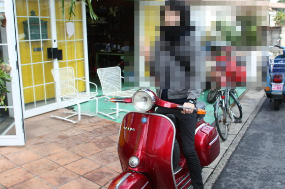 納車先が決まったばかりのVespa 125GTR