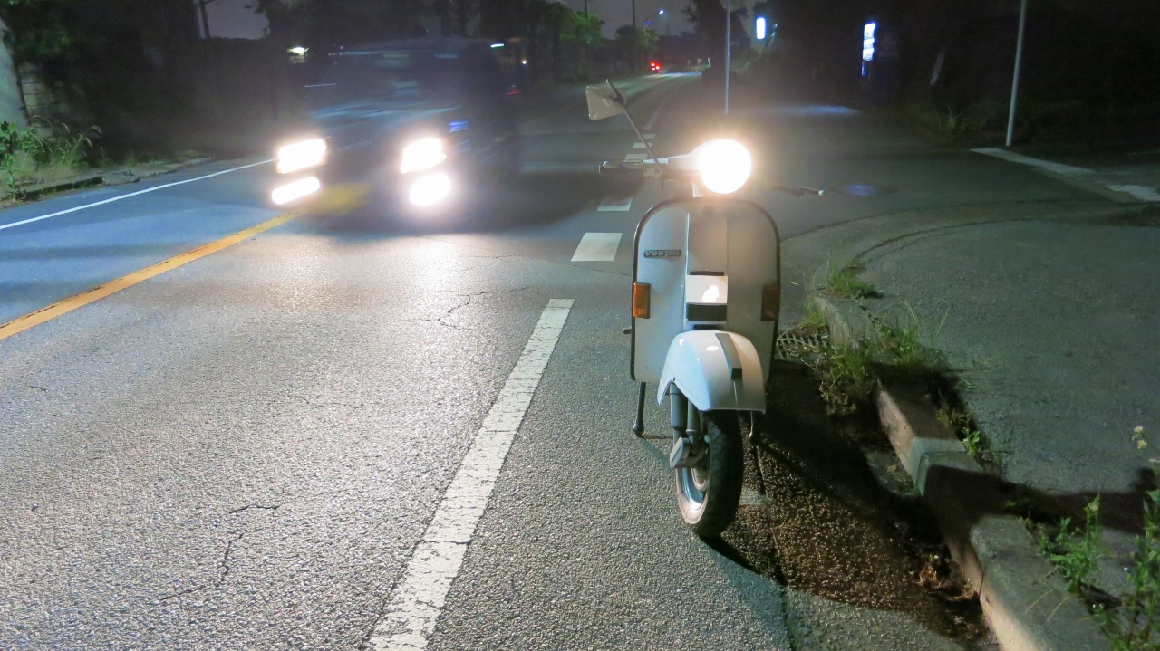 整備を終えた元バンドメンバーのPX200E