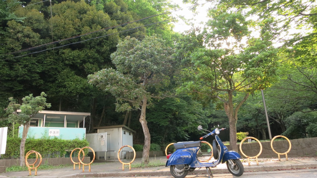試運転で作業完了となったvespa100