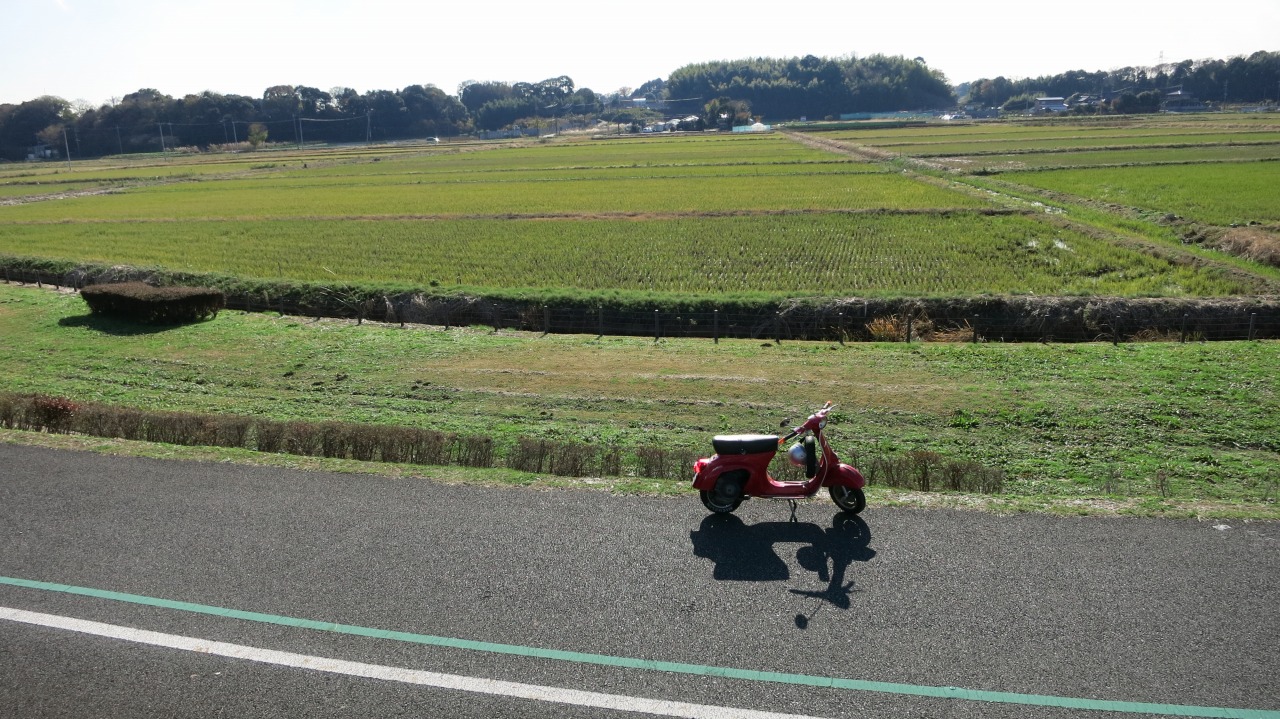 試運転中の快走シーン