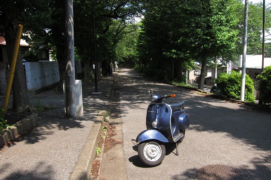 何の症状も出ないまま試運転を終えたベスパ50sの写真