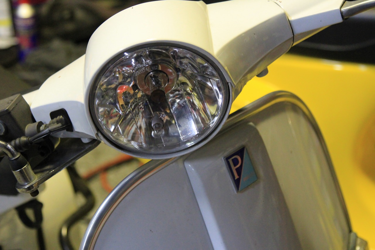 整備中のPX200FL