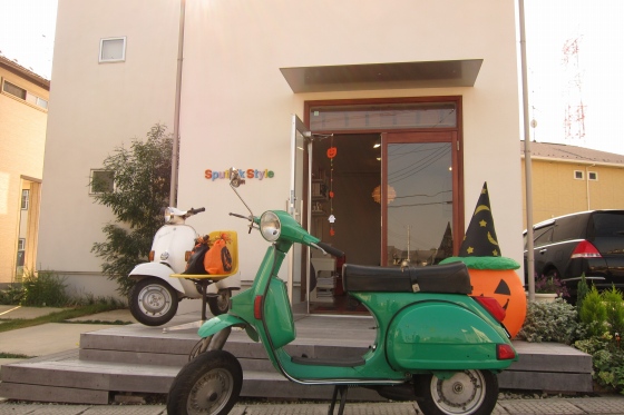 ハロウィンの日に進めたPXの整備作業