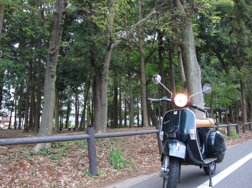 午前中に試運転したPX125FL2