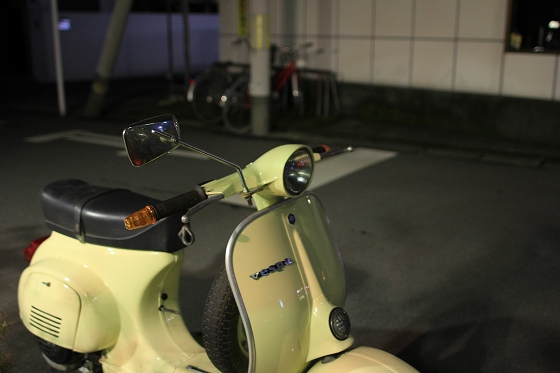 SOLDOUTとなったvespa50s