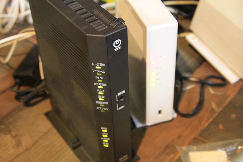 ネットワーク断絶の原因となった故障中のルーター