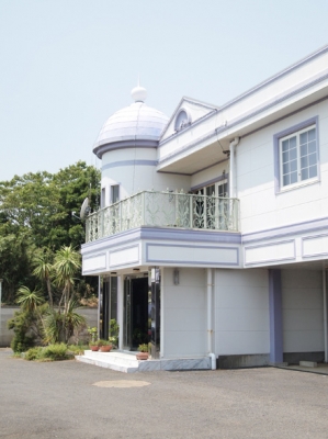千葉県旭市にあるホテルの外観写真。