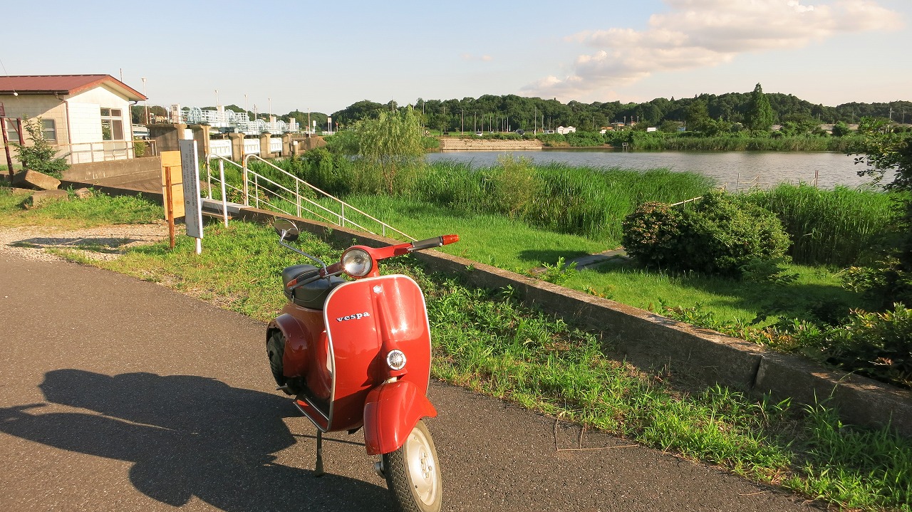 キャブレターを交換後、試運転して不調だったvespa50s