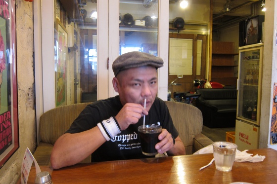スマッシュヘッドで頂いたアイスコーヒー