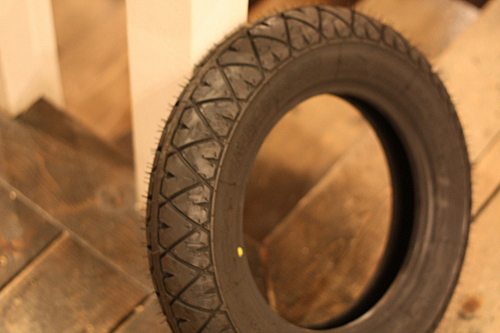 値上げ前に大量注文したMICHELIN SM100タイヤ