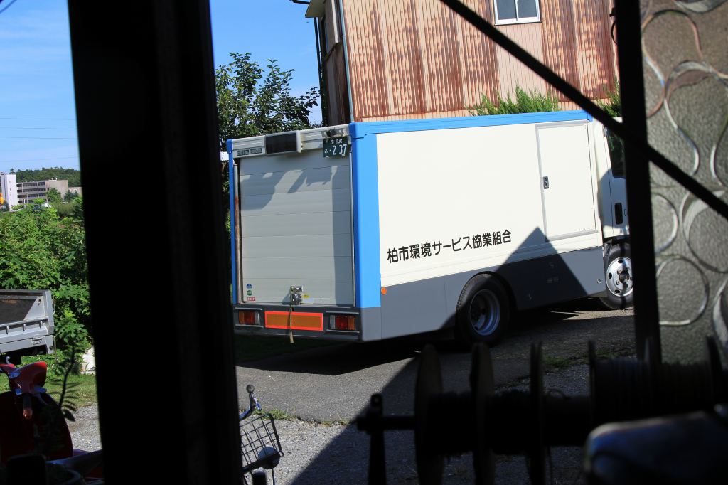 バキュームカー外観の写真