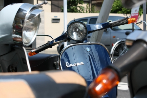 125ET3も洗車してピカピカに