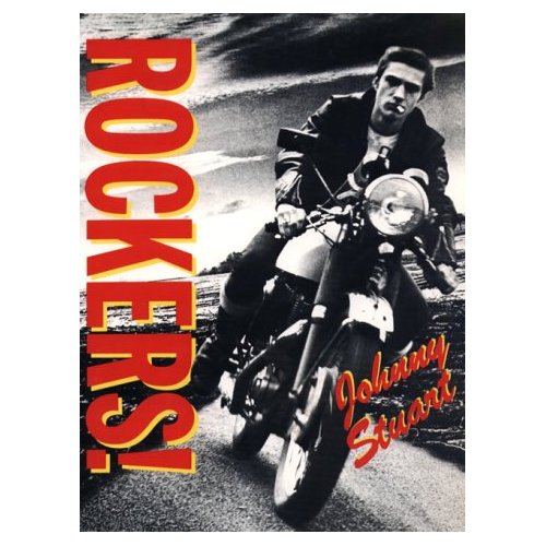 英国ロッカーズ風のバイクスタイル写真