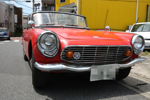 HONDA S600で来店したお客様の愛車