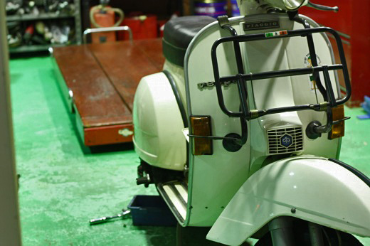 始動できなかったP200Eの整備前エンジン