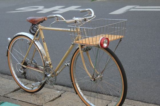 街乗り自転車のチェーンに給油と清掃