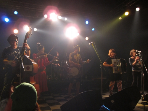 ライブ前の酔っ払いモードでの楽しいひととき