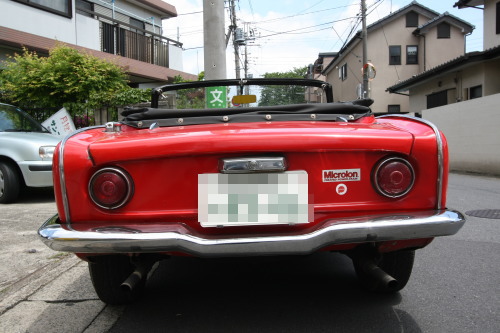 HONDA S600の後ろ姿