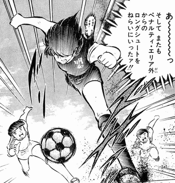 「日向小次郎」ばりの強行突破作業を表現した場面