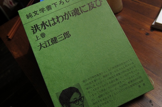 再読目的で手に取った大江健三郎の書籍