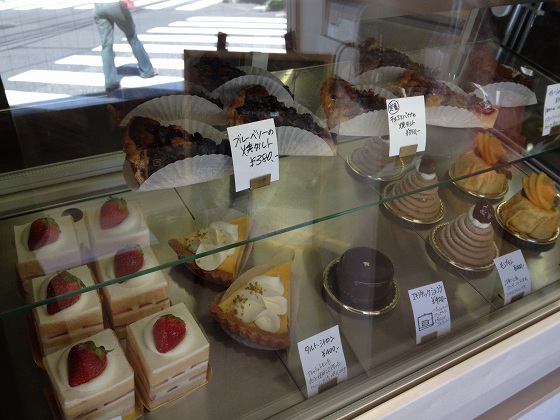 ケーキ屋さんcoffret d'amourで購入したケーキ