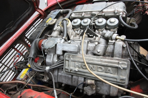 横から見たHONDA S600
