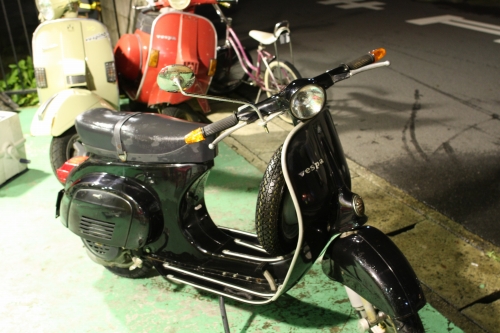 10年放置されていたVespa100の修理完了