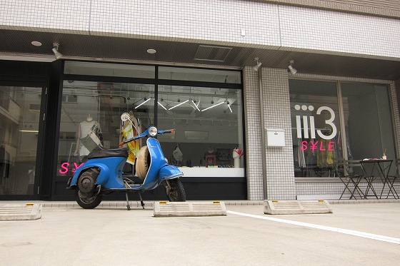 柏の洋服店iii3で偶然再会したTさんとのシーン