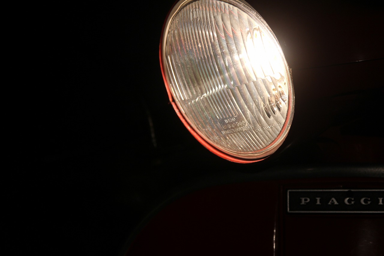 P125Xの試運転中の姿と灯火類の点検