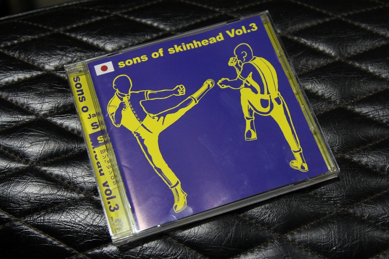 sons of skinhead Vol.3のCDジャケット