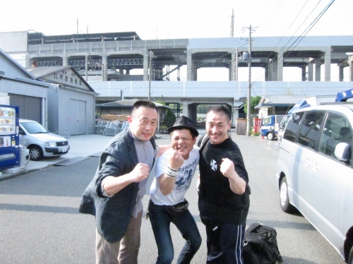 戸井マサル選手＆新山選手との奇跡の3ショット