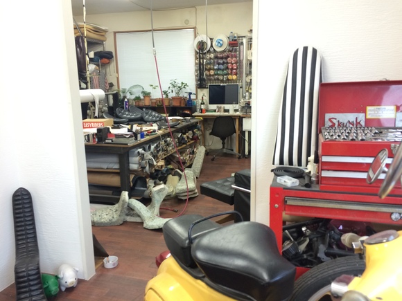 Stoop MotorcyclesのK君とのツーショット