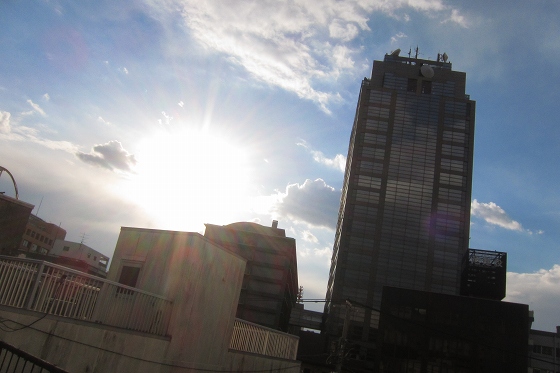 千葉県庁方面を望む景色