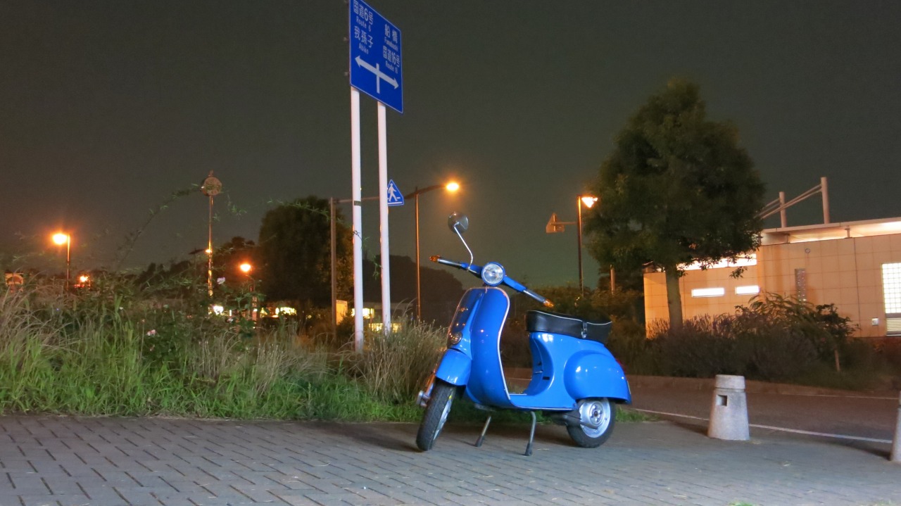 試運転完了したvespa50s