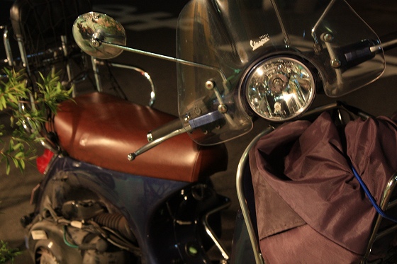 エンジン不動で入庫したPX125FL2と作業開始前の様子